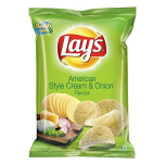 Lay's American Style Potato Chips - Cream & Onion, 52g